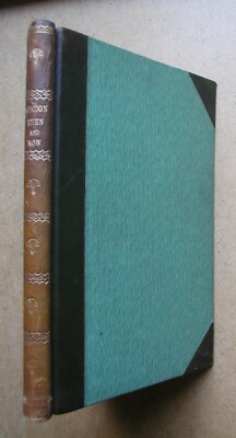 Londoners Then and Now as Pictured By Their Contemporaries. 1920. Leather Bound-image