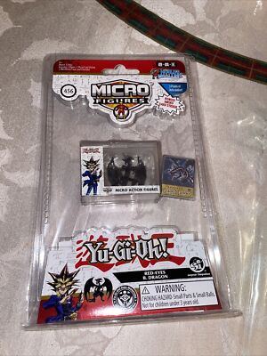World's Smallest ~ Yu-Gi-Oh Micro Figures #456 Red-Eyes B. Dragon ~ Sealed~-image