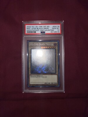 Red Eyes Black Dragon GFTP2 Ghost Rare PSA 10-image