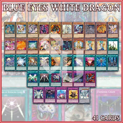 KAIBA'S BLUE EYES WHITE DRAGON DECK 41 | Silver Azure Maiden Kaiser YuGiOh 🔥-image