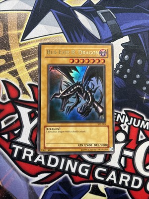 (STO) Yu-Gi-Oh! TCG Red-Eyes B. Dragon Joey SDJ-001 Unlimited MP (2)-image