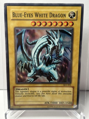 2004 Yu-Gi-Oh! Starter Deck Kaiba Evolution Blue-Eyes White Dragon #SKE-001-image