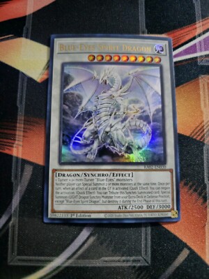Yugioh Blue-Eyes Spirit Dragon RA02 Ultra Rare 1st Edition NM-image