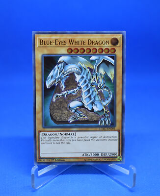 Yu-Gi-Oh! Blue-Eyes White Dragon [LCKC-EN001] Ultra Rare 1st Ed NM-image