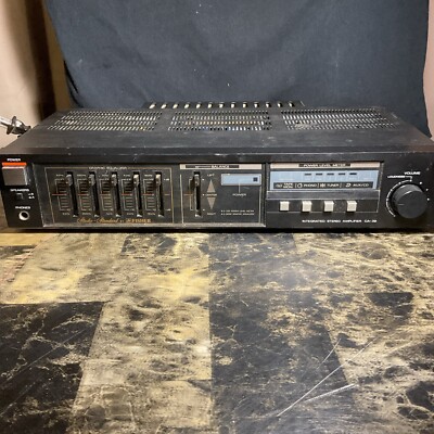 Vintage Fisher CA-39 Stereo Integrated Amplifier & Synthesizer Tuner FM-39 Works-image