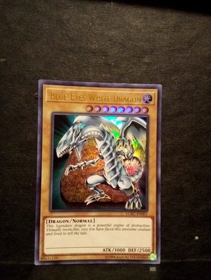 Yugioh Blue-Eyes White Dragon LCKC-EN001 Ultra Rare (JMP ART) MP-image