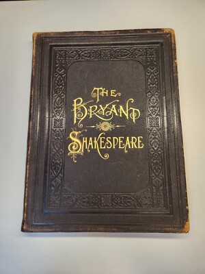 Set Of 2 Bryant Shakespeare Volume Two, Historical Plays 1890 Parts 1 And 2-image