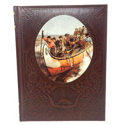 1977 THE OLD WEST Vol 18: THE CANADIANS Time-Life Books Series Set FAUX LEATHER-image