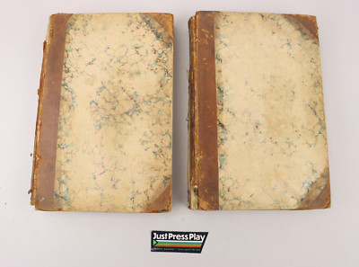 Carey's Library of Choice Literature 2 Vol. Set 1835-36 Leather Bound Hardcover-image