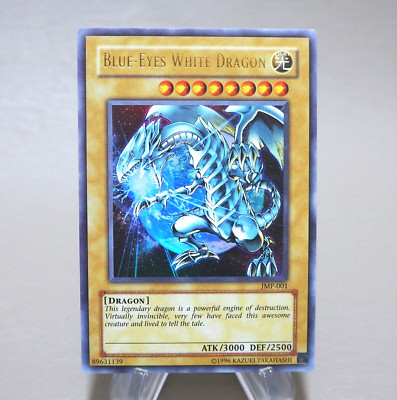YuGiOh Blue Eyes White Dragon Ultra JMP-001 Shonen Jump Promo NM-EX English k836-image