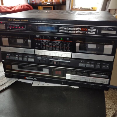 Fisher TAD-805 Studio Standard CD Audio Component System VINTAGE-image