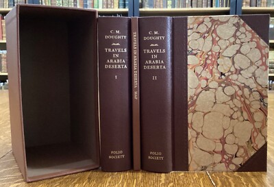 2013 Folio Society Travels in Arabia Deserta C.M. Doughty Set in Slipcase-image
