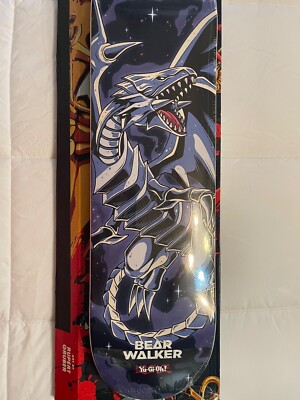 Blue Eyes White Dragon Skateboard Deck #260/500 Bear walker x Yu-Gi-Oh!-image