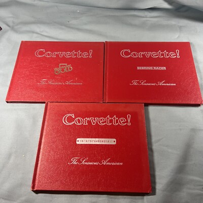 CORVETTE! THE SENSUOUS AMERICAN 1984 Box Set 5 VOLUME 1984 Numbers 1-3 N2-image