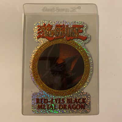 Yu-Gi-Oh! VTG Vending Machine Sticker #10 “RED-EYES BLACK METAL DRAGON”-image