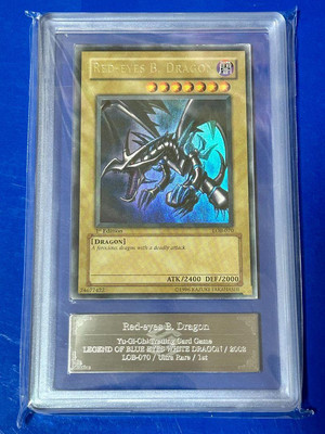 Yu-Gi-Oh! Yugioh Japanese ARS7 Red-Eyes Black Dragon North America 1st LOB-070-image