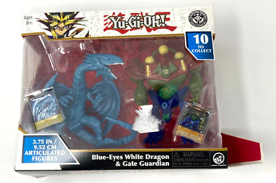 Yu-Gi-Oh! 2 Figure Battle Pack- Blue Eyes White Dragon & Gate Guardian (3.75 inc-image