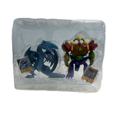 Yu-Gi-Oh! 2 Figure Battle Pack- Blue Eyes White Dragon & Gate Guardian (3.75 inc-image