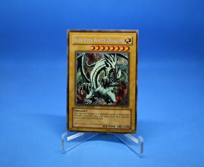Yu-Gi-Oh! Blue-Eyes White Dragon [BPT-003] Secret Rare Ltd Ed MP-image