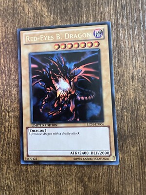 Red-Eyes B. Dragon LC01-EN006 Yu-Gi-Oh Legendary Collection 1 Limited Edition-image