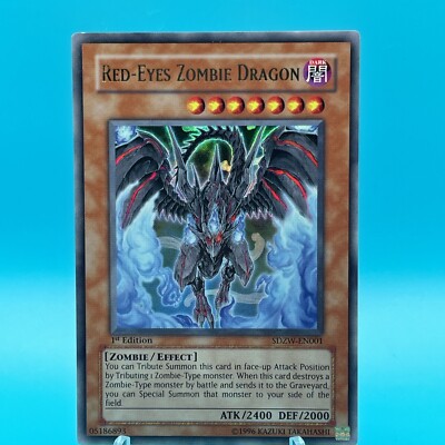Yu-Gi-Oh! TCG Red-Eyes Zombie Dragon Structure Deck: Zombie World SDZW-EN001 1st-image