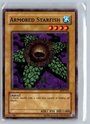The Legend of Blue Eyes White Dragon #LOB-116 Armored Starfish-image
