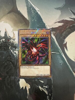 Yugioh Red-Eyes Black Dragon Platinum Secret Rare RA04-image