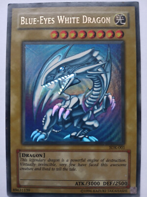 Yu-Gi-Oh! TCG Blue-Eyes White Dragon SDK-001 Unlimited Ultra Rare HP-image