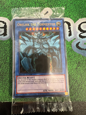 Yugioh SEALED Legendary Collection 25th Anniversary Promo Pack w/ Obelisk QCR-image