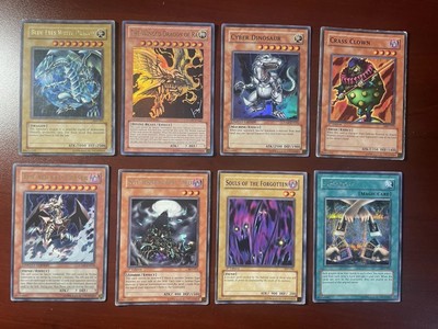 Lot Yugioh Cards Promo Blue Eyes White Dragon And Others-image