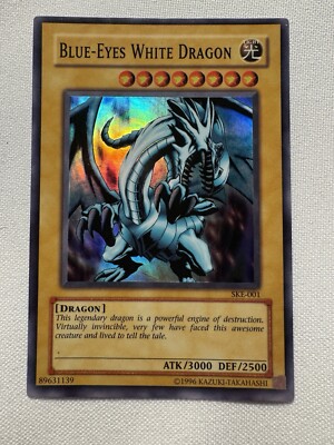 YuGiOh TCG Blue Eyes White Dragon SKE-001-image