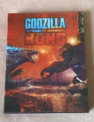 Godzilla vs. Kong Steelbook 4K UHD & Blu-Ray Single Lenticular Manta Lab-image