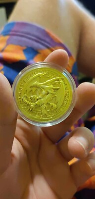 YCS Gold Coin Red Eyes Black Dragon-image
