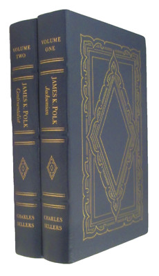 James K Polk: Jacksonian Continentalist Easton Press Leather 1987 2 Volume set-image
