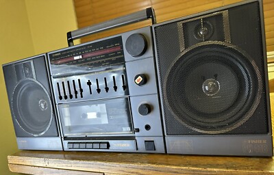 Fisher PH-418 High Fidelity Stereo  System AM/FM For Parts , Needs Repair-image