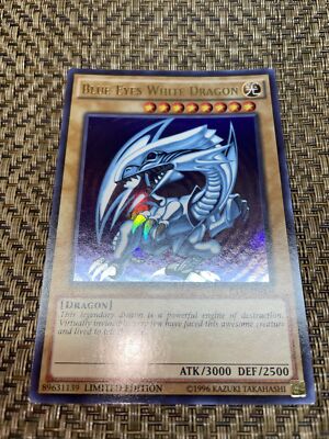 Blue-Eyes White Dragon CT13-EN008 Ultra Rare Limited Edition Yu-Gi-Oh!-image
