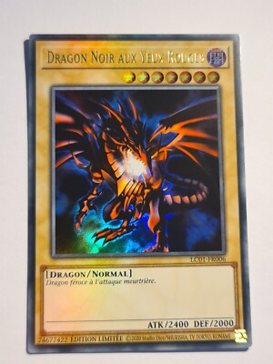 Red-Eyes Black Dragon (V.1 - Ultra Rare)●YUGIOH●LC01●FRENCH●LIMITE ED●NM●09332-image