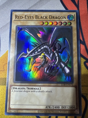 Red-Eyes Black Dragon LOB-EN070 Legend of Blue Eyes White Dragon (25th...-image