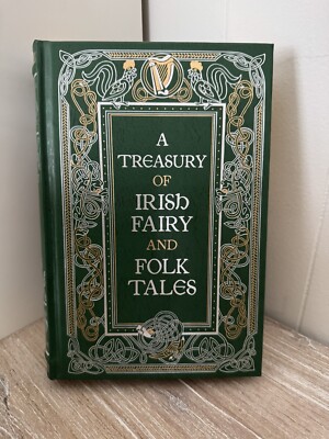 A Treasury of Irish Fairy and Folk Tales (Barnes & Noble Leatherbound Classi...-image