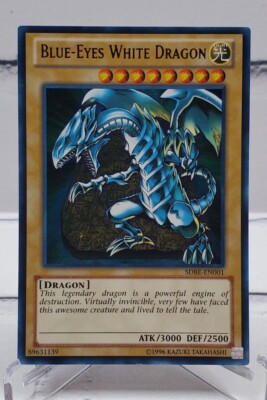 Blue-Eyes White Dragon SDBE-EN001 Ultra Rare Yu-Gi-Oh NM-image