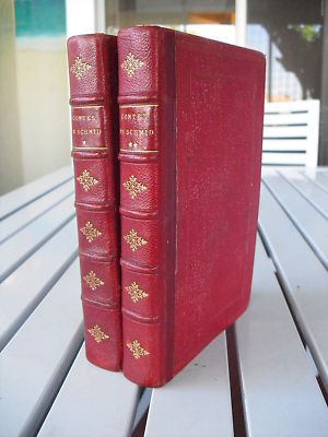 CONTES DU CHANOINE SCHMID 2 VOLUMES SET LEATHER-image