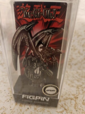 FiGPiN Yu-Gi-Oh Red-Eyes Black Dragon Pin #1520 Evend Exclusive -image