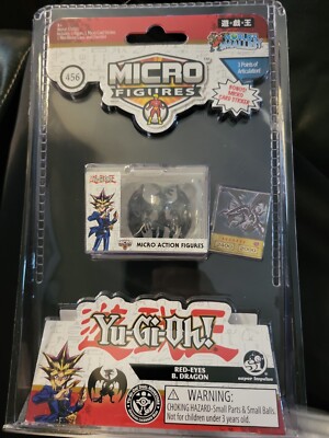  Yu-Gi-Oh Micro Figures #456 Red-Eyes B. Dragon ~ Sealed~World's Smallest -image