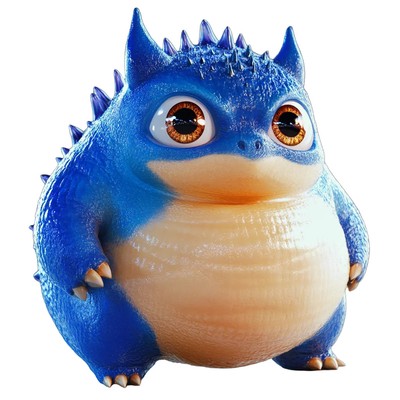 Cute 3D Sonic Godzilla Vinyl Car Decal Sticker – Waterproof & UV-Resistant-image