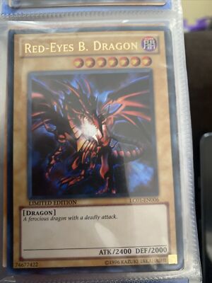 Yu-Gi-Oh! TCG Red-Eyes B. Dragon Legendary Collection LC01-EN006 Limited...-image