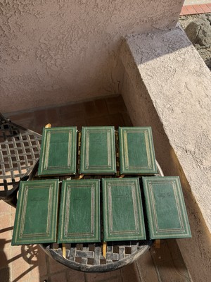 The Easton Press Collection Jimmy Carter Signed 894/3000 Set Of 7-image