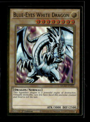 Maximum Gold: El Dorado #MGED-EN001 Blue-Eyes White Dragon-image