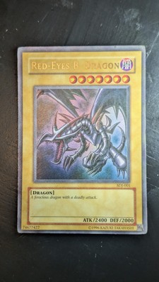 Yu-Gi-Oh Red Eyes Black Dragon SDJ-001 Unlimited HP-image