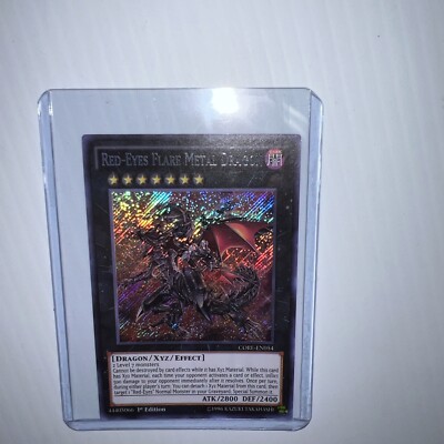 Red-Eyes Flare Metal Dragon - CORE-EN054 - Secret Rare 1st Ed-image