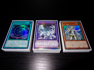 Yugioh Blue-Eyes White Dragon Deck! Crimson Dragon Master Magia-image